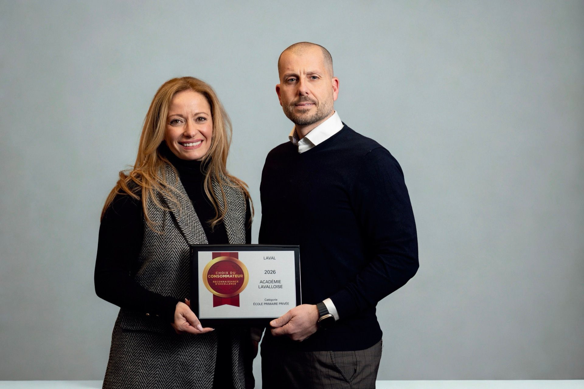 Anthony Lacopo et Tina Verrillo, directeurs de l'Académie Lavalloise
