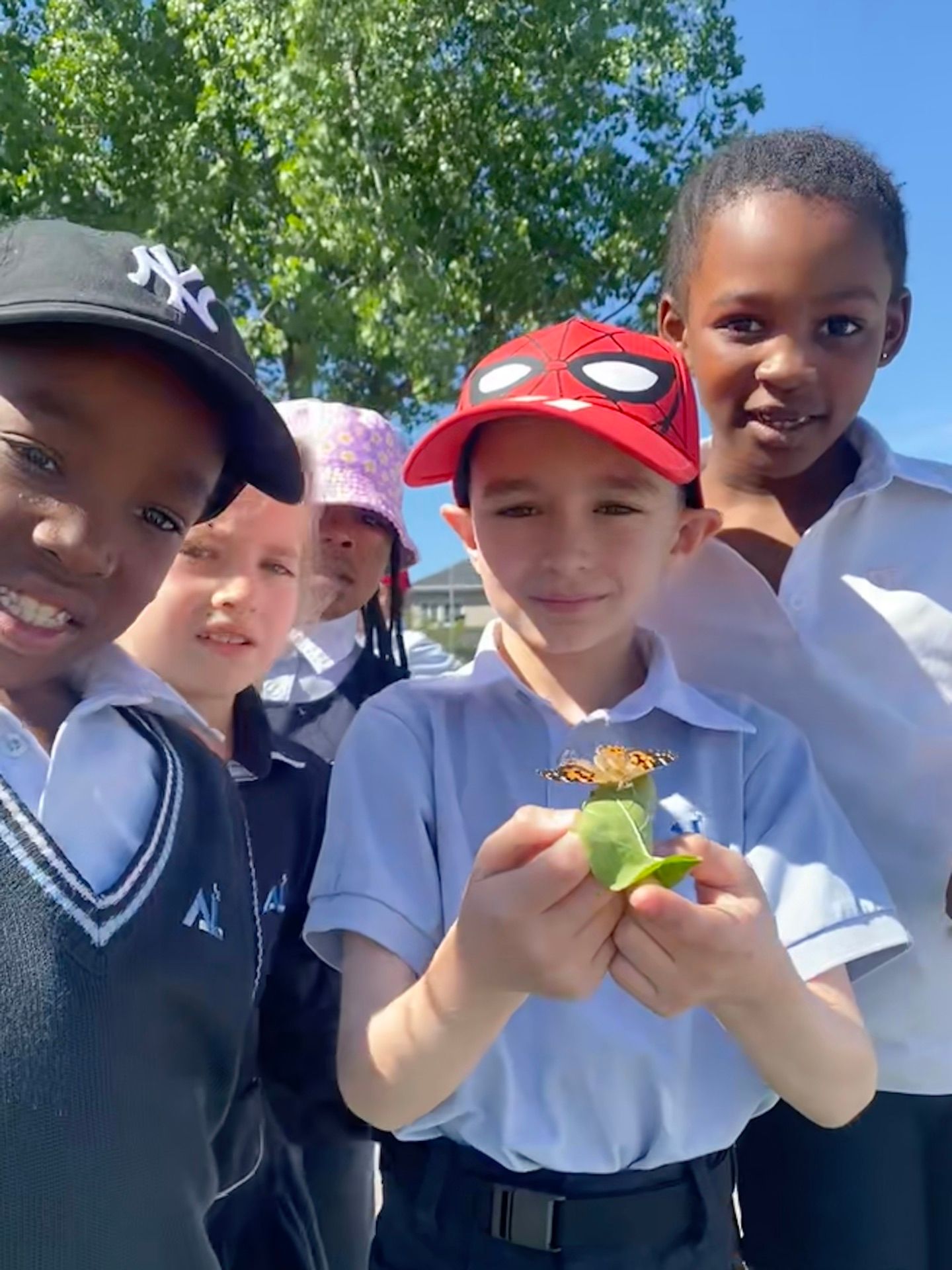 Élèves de maternelle 4 ans à l'Académie Lavalloise